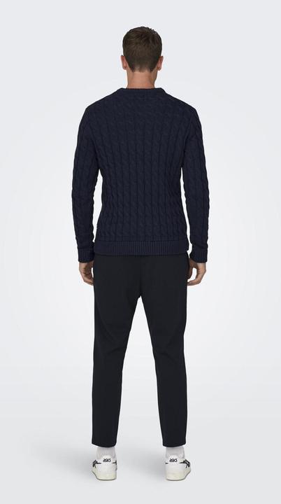 Produktbild Only & Sons Strukturstrick Strickpullover (M)