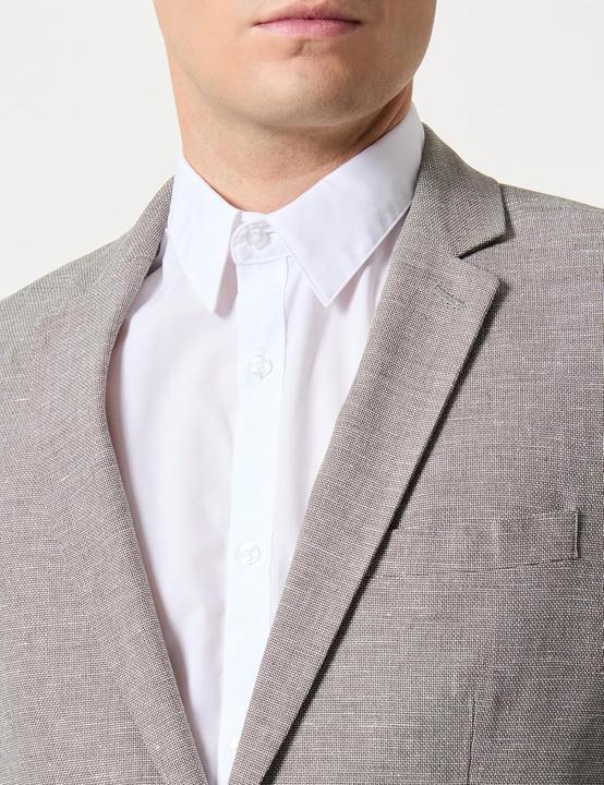 Image du produit Selected Blazer en Lin Coupe Slim (46)