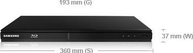 Immagine prodotto Samsung BD-E5300, lettore BD, Allshare DLNA, Anynet+ (Lettore Blu-ray)