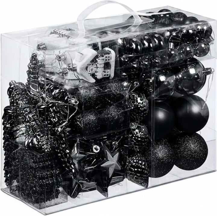 Produktbild Relaxdays Weihnachtskugeln-Set (100x)