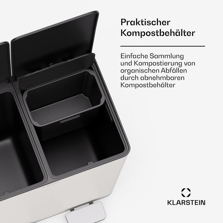 Image du produit Klarstein EcoVista Mülleimer (43 l)