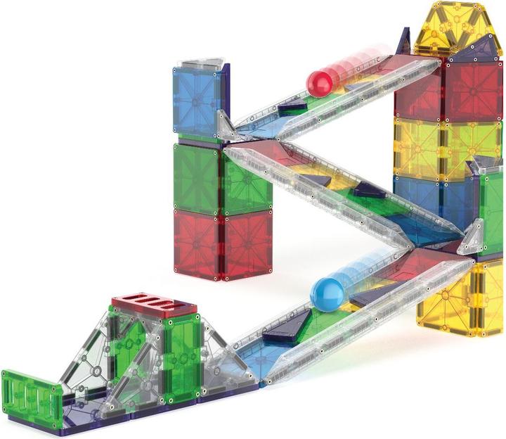Actual product image Magna-Tiles ® Rail Racers Deluxe - 90 Teile