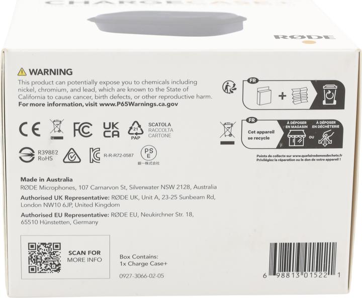 Actual product image RØDE Charge Case+