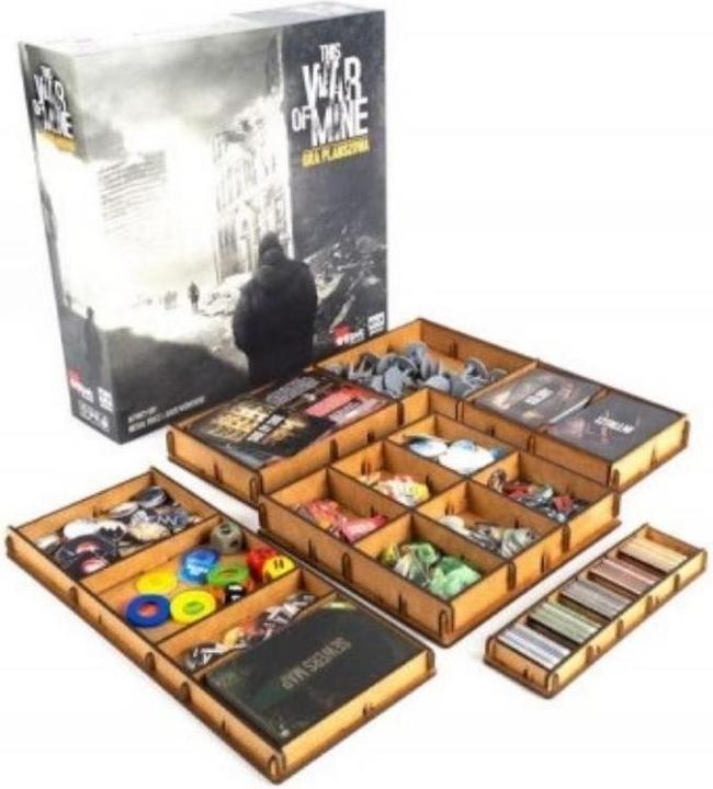 Actual product image E-Raptor ERA19176 - Insert: This War of Mine: The Board Game
