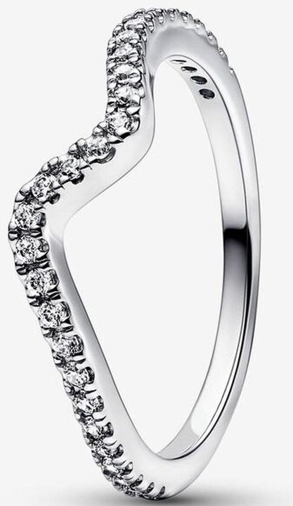 Produktbild Pandora Funkelnde Welle Ring (52, 925 Silber)
