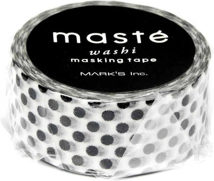 Actual product image Mark'S KLEBB.MASTÉ BASIC black/polka dots (15 mm)
