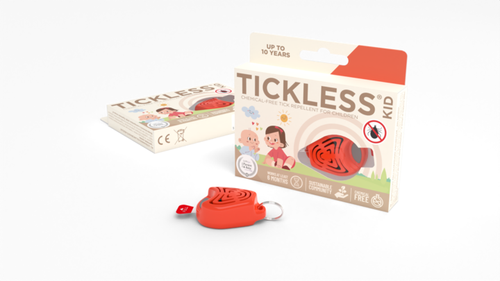 Actual product image Tickless Kid tick protection