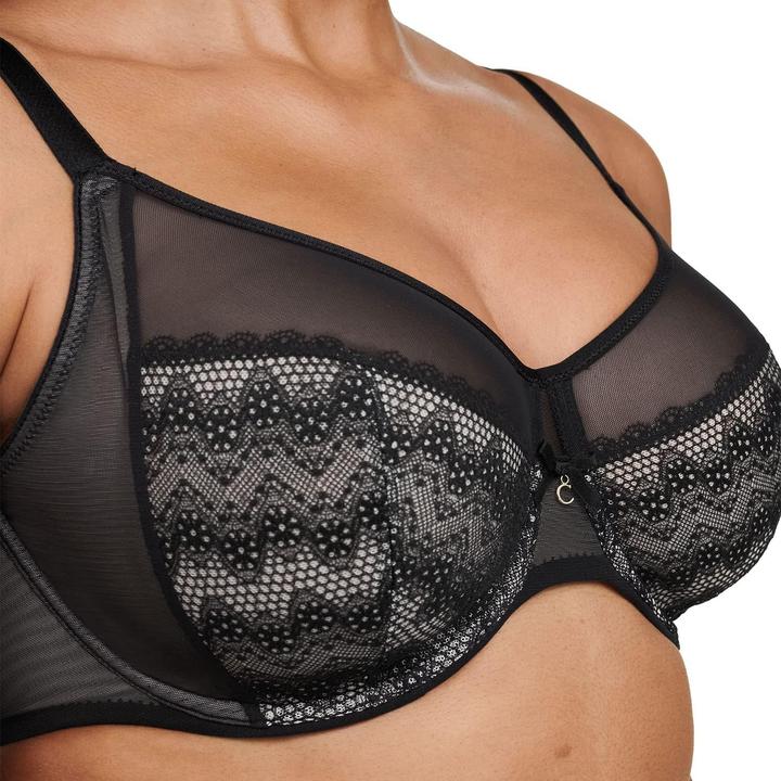 Produktbild Chantelle dames Revele Moi beha, zwart, 80B (Einzelpack, 80 B)