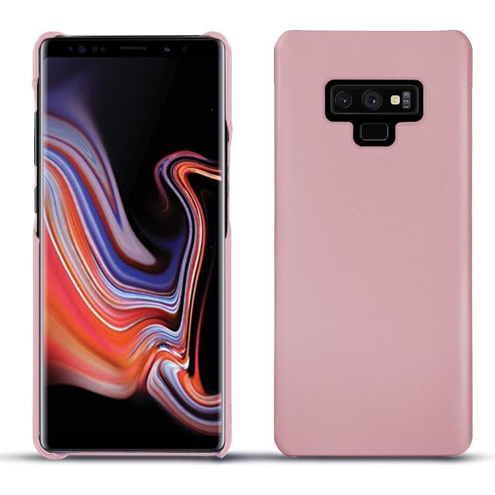Noreve Lederschutzhülle (Samsung Galaxy Note 9), Smartphone Hülle, Rosa