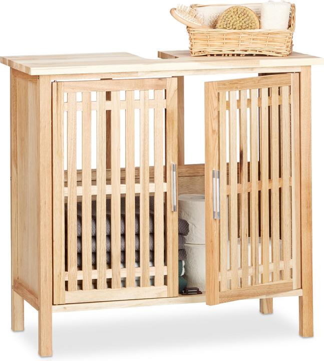 Produktbild Relaxdays Waschbeckenunterschrank (66 x 29 x 61.5 cm)