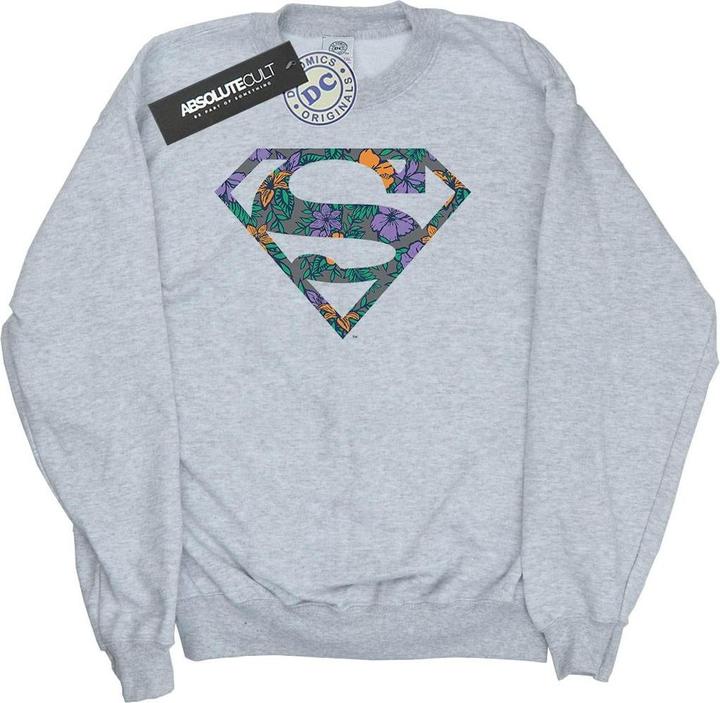 Produktbild Superman Floral Logo 1 Sweatshirt (L)