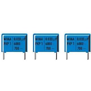 5x Velleman Wima 1Nf 2000V 15mm, Kondensator