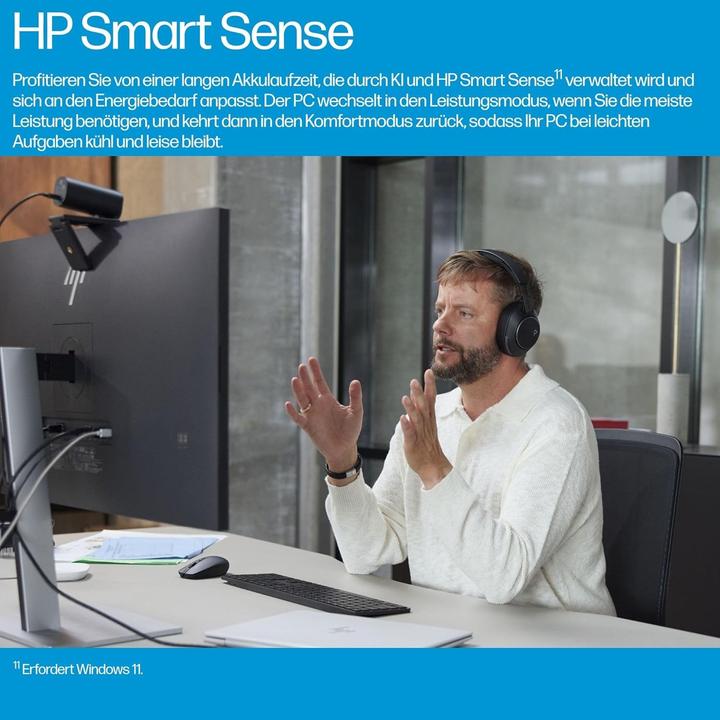 Produktbild HP EliteBook 865 G11 (16", 512 GB, 16 GB, DE, AMD Ryzen 5 8540U)