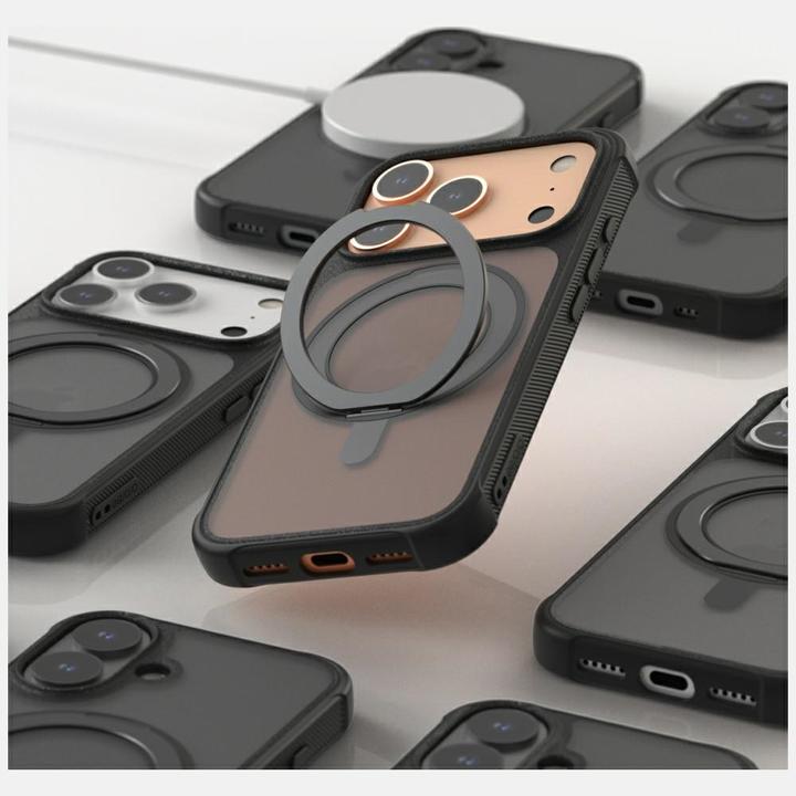 Actual product image Araree Duple M Stand MagSafe Case for iPhone 17 Pro Black (Apple iPhone 17 Pro)