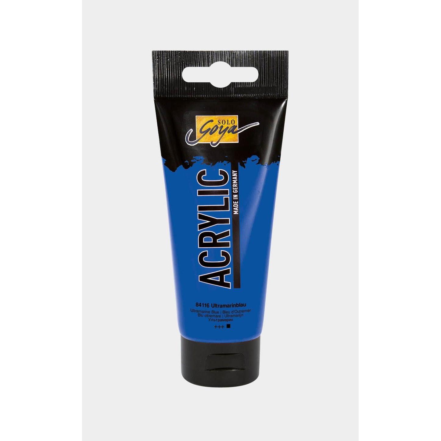 Thumbnail - Kreul, Künstlerfarbe + Bastelfarbe, Basic Acryl 100ml (Ultramarinblau, 100 ml)