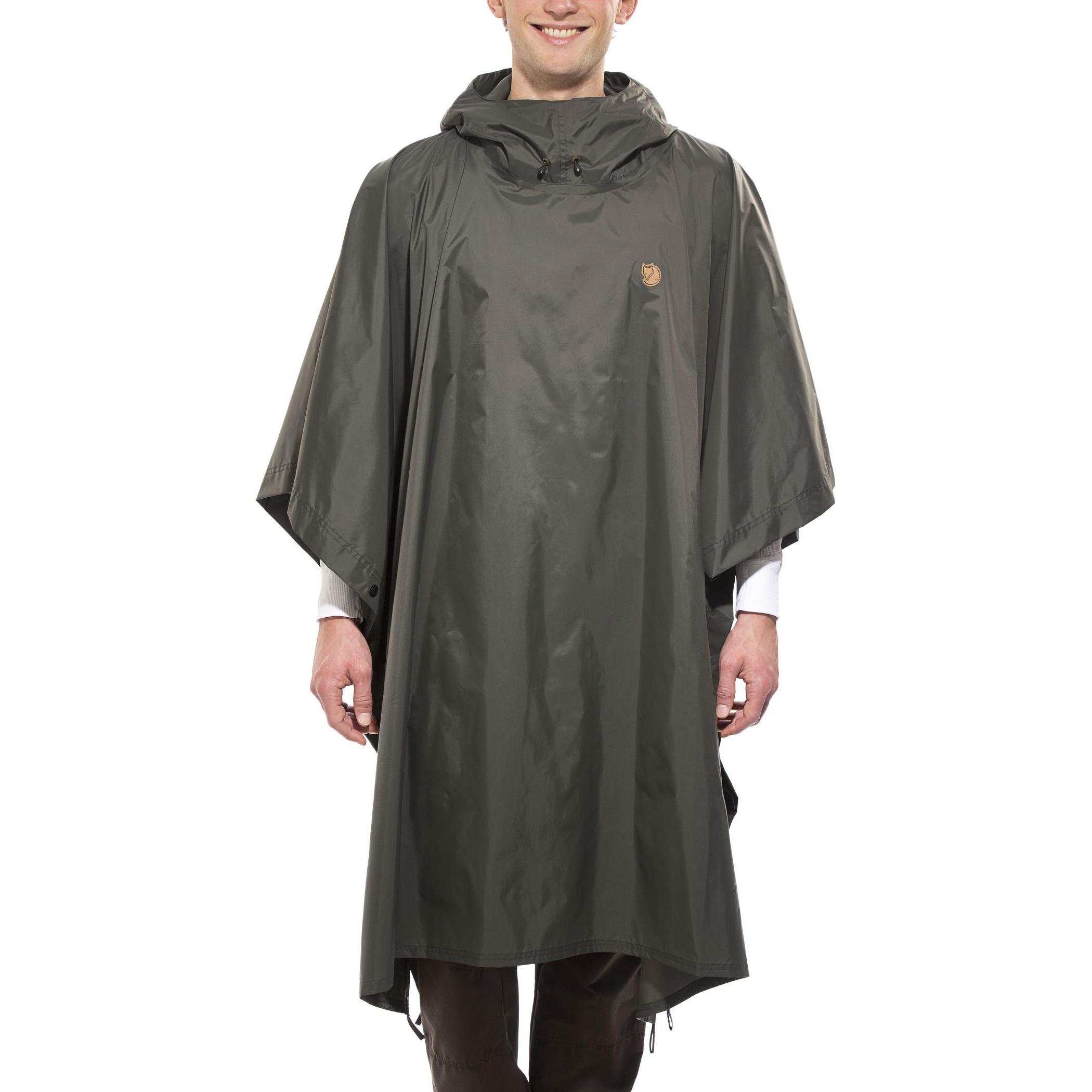 Thumbnail - Fjällräven, Unisex, Jacke, Poncho (One Size), Grau, One Size