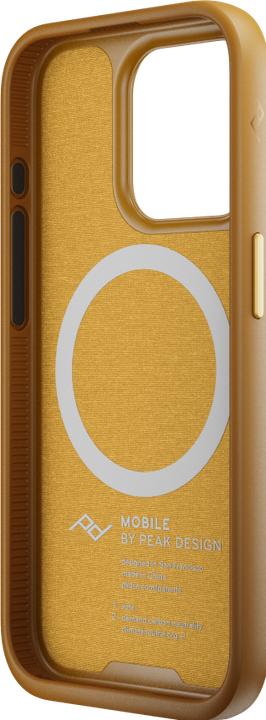 Image du produit Peak Design Appareil mobile Everyday Fabric Case pour iPhone 15 Pro Max Sun V2 (nouveauté) (Apple iPhone 15 Pro)