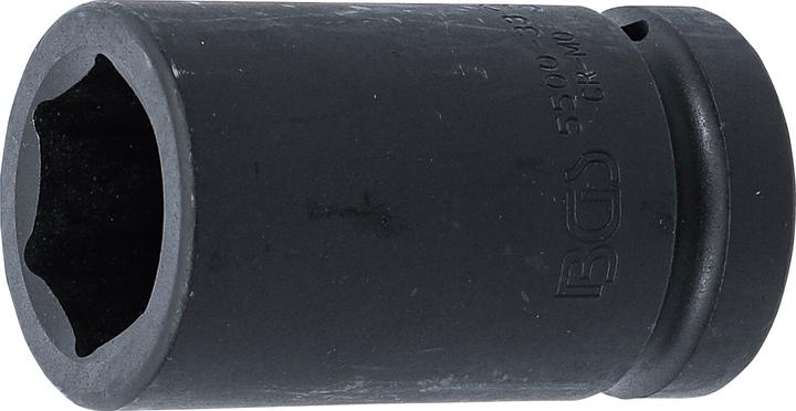 Produktbild BGS Kraft-Steckschlüssel-Einsatz Sechskant, tief Antrieb Innenvierkant 25 mm (1") SW 33 mm (33 mm)