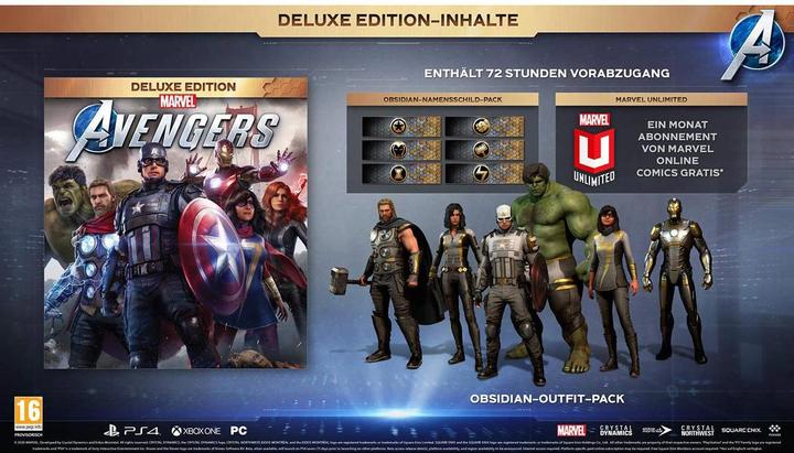 Produktbild Square Enix Marvel's Avengers Deluxe Edition (Xbox Series X, Xbox One X, DE)