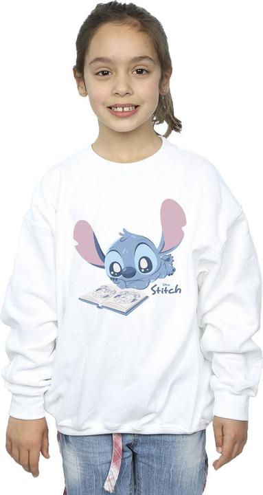 Produktbild Lilo & Stitch Reading Lying Down Sweatshirt Mädchen (104)