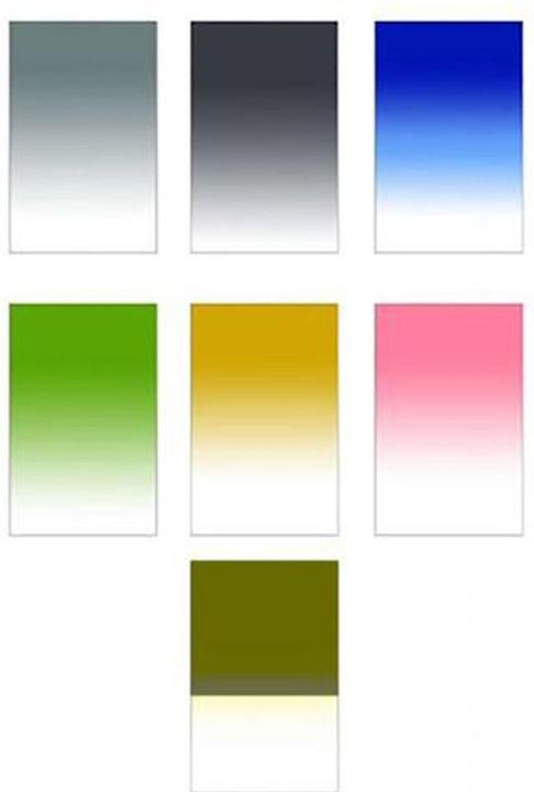 Image du produit Falcon Eyes Fond papier 80x100 cm avec dégradé 7 pcs. (80 cm, 100 cm)