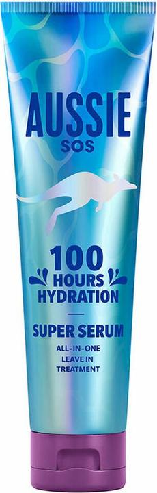 Actual product image Aussie Sos Super Serum All In One Leave-In Treatment - 160ml, 100 Hours Of Hydration For Hair (160 ml)