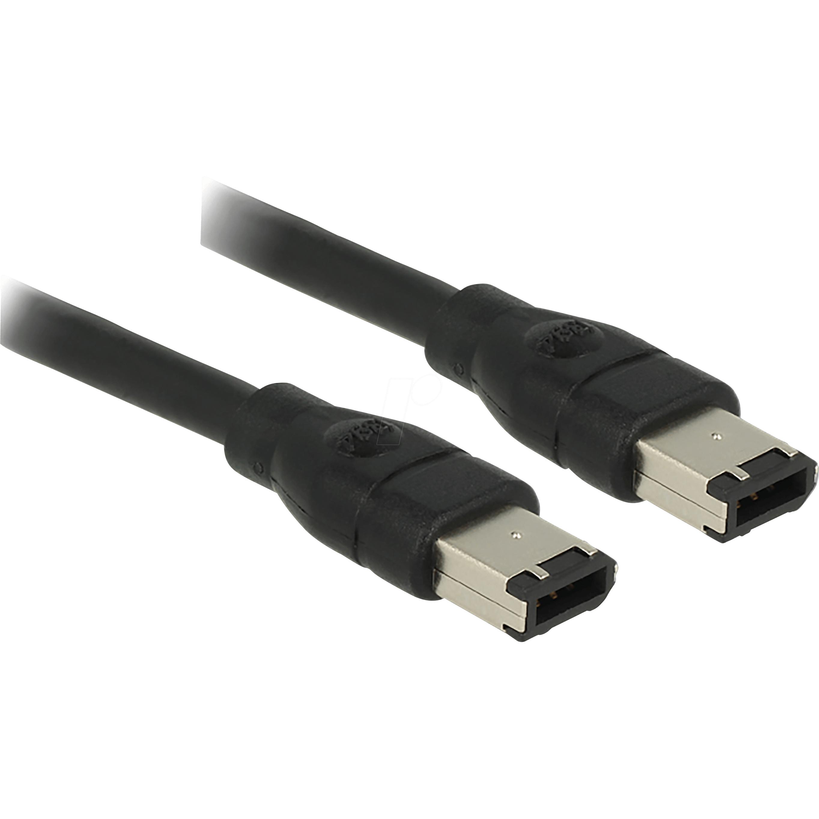 Delock FireWire IEEE 1394B 6Pol - 6Pol (1 m, FireWire), Cavo di interfaccia