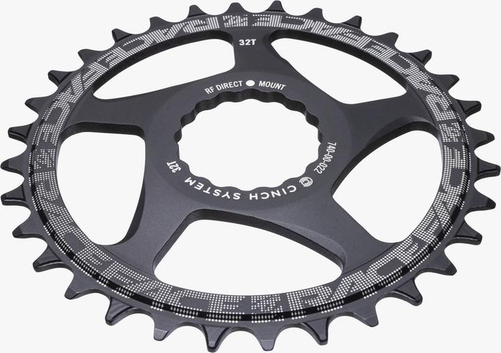 Race Face Cinch Direct Mount Kettenblatt, 52mm, 30 Z., matte black (30)