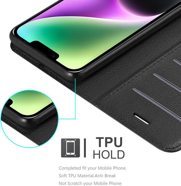 Immagine prodotto Cadorabo Custodia per Apple iPhone 14 in stile Book Stand (Apple iPhone 14)