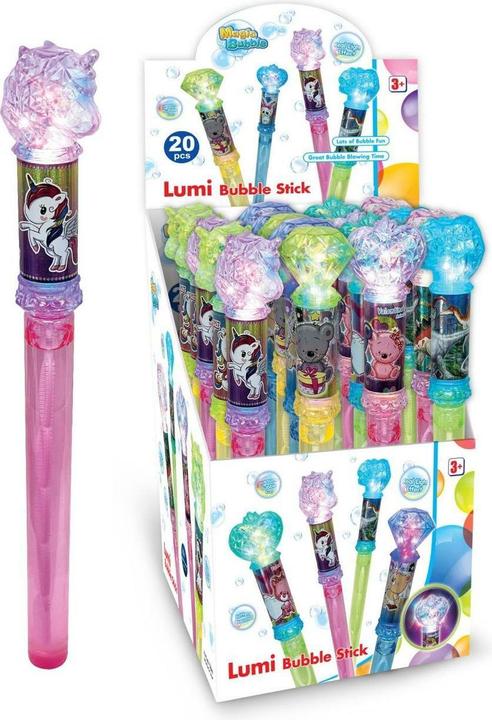 Magic Bubble Bastone a bolle d'aria Lumi assortito