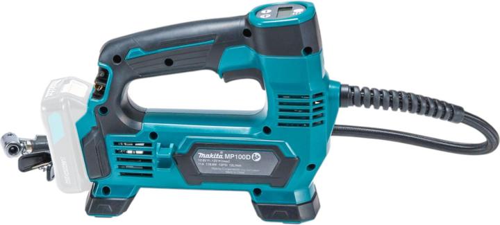 Actual product image Makita MP 100 DSM Akku Kompressor 12 V max. 8,3 bar + 2x Akku 4,0 Ah + Ladegerät (8.30 bar)