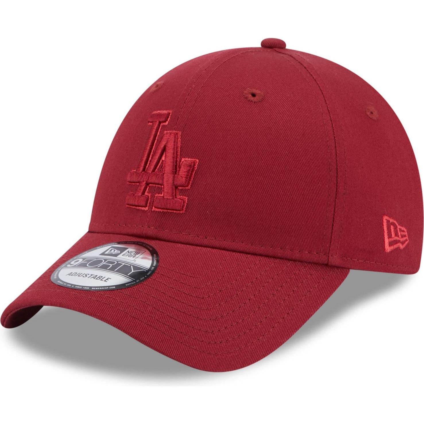 Thumbnail - New Era, Herren, Cap, 9Forty Strapback Outline Los Angeles Dodgers, Rot