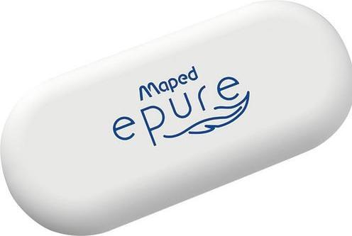 Maped Gomme 103700 Blanc Ovale