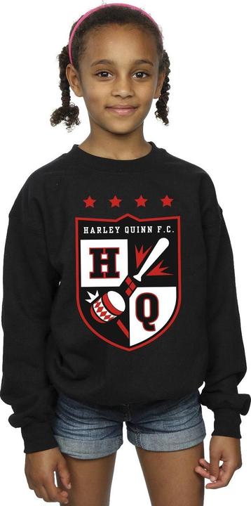 Produktbild Justice League Harley Quinn FC Pocket Sweatshirt Mädchen (128)