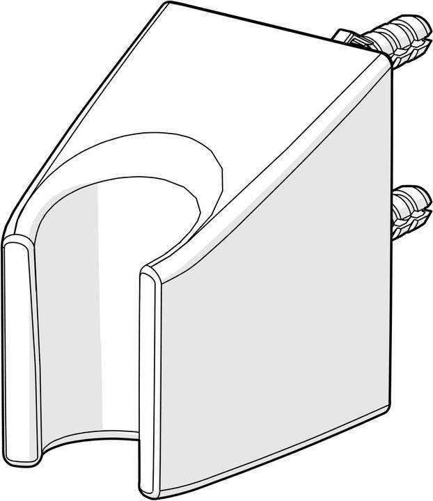 Actual product image Hansa shower holder, chrome