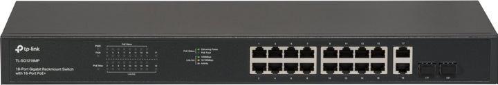 Actual product image TP-Link TL-SG1218MP (18 Ports)