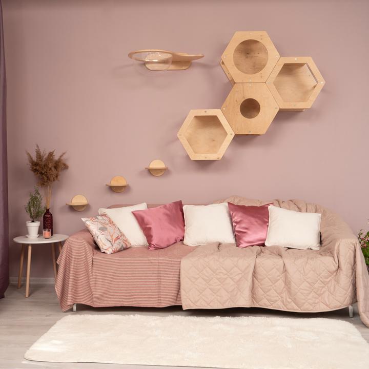 Produktbild Wowhelperco Kletterwand für Katzen (Natur)