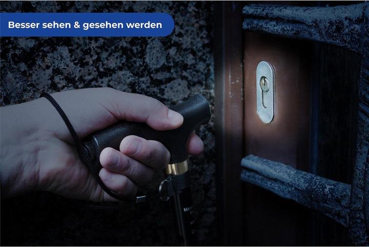 Produktbild Wenko Faltbarer LED Spazierstock