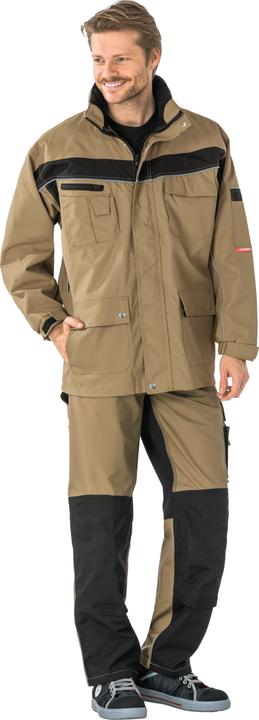 Image du produit Planam veste d'hiver mixte PLALINE sable, noir taille XL (XL)