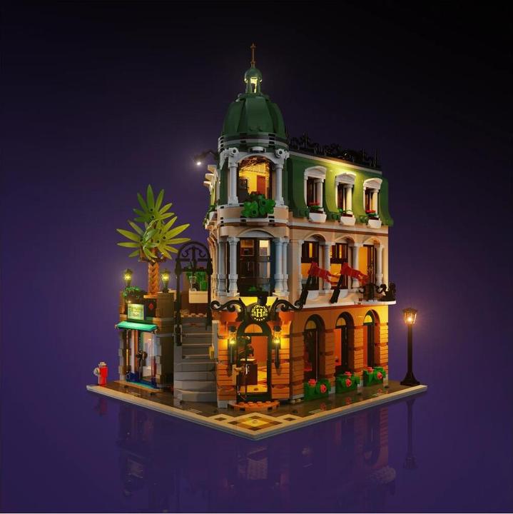 Light my bricks LMB 2.0 LED light set for LEGO 10297 Boutique Hotel