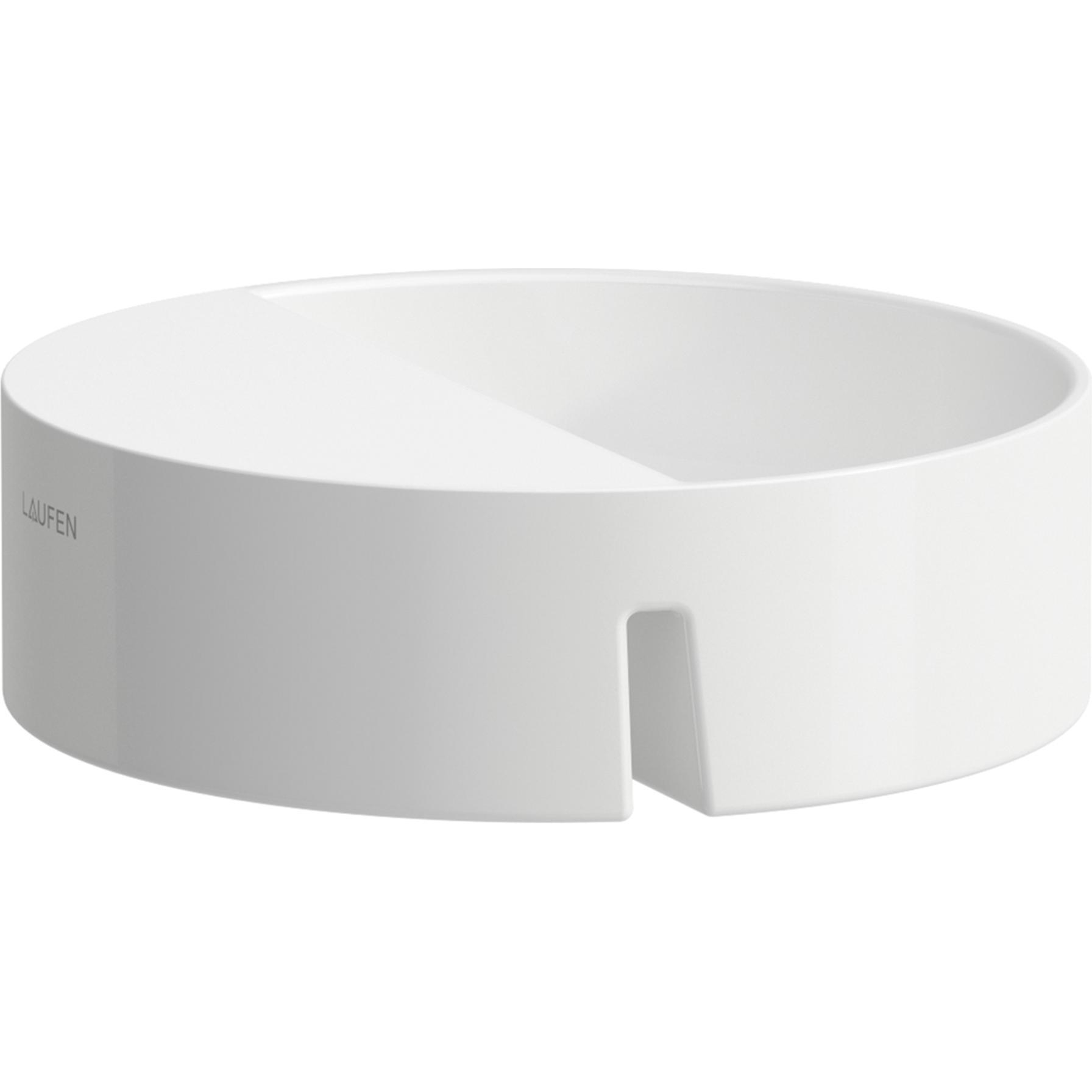 Laufen, Badewanne, Sonar Ablage, für Badewanne, D= 270 mm, Marbond, weiss, H2933400000001 (31 cm, 31 cm)