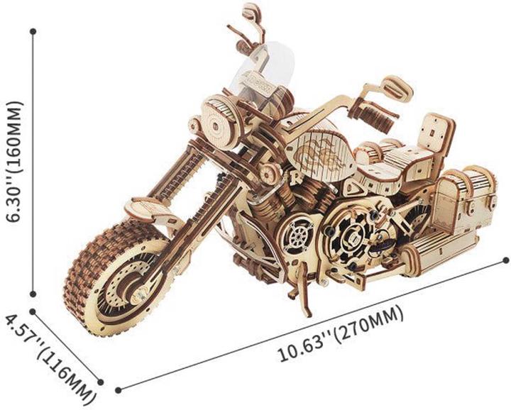 Pichler Moto Cruiser (kit de construction en bois découpé au laser)