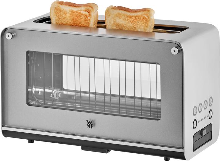 Actual product image WMF Lono 1-slot/long slot toaster made of glass (414140011)