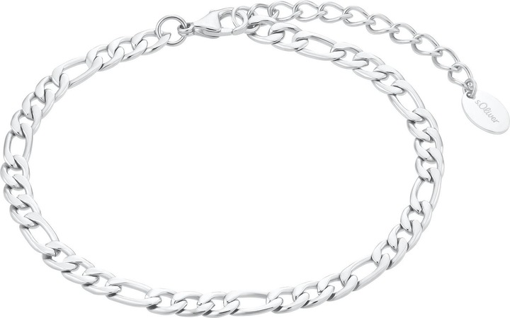 S.Oliver Sommerschmuck für Damen, Stainless Steel (Edelstahl, 22 cm)