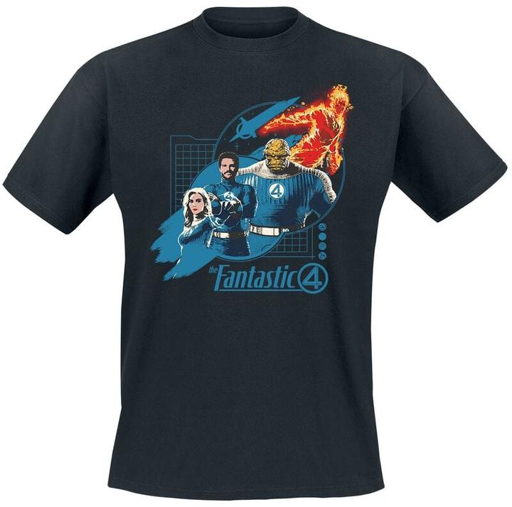 Immagine prodotto Fantastic Four Group Blue Grid (XXL)
