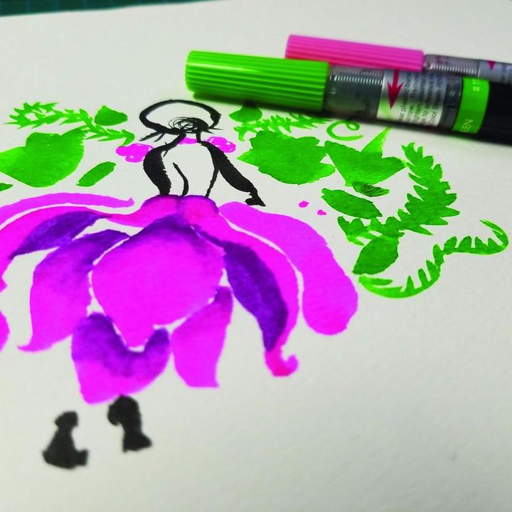 Actual product image Pentel Colour Brush (1x)