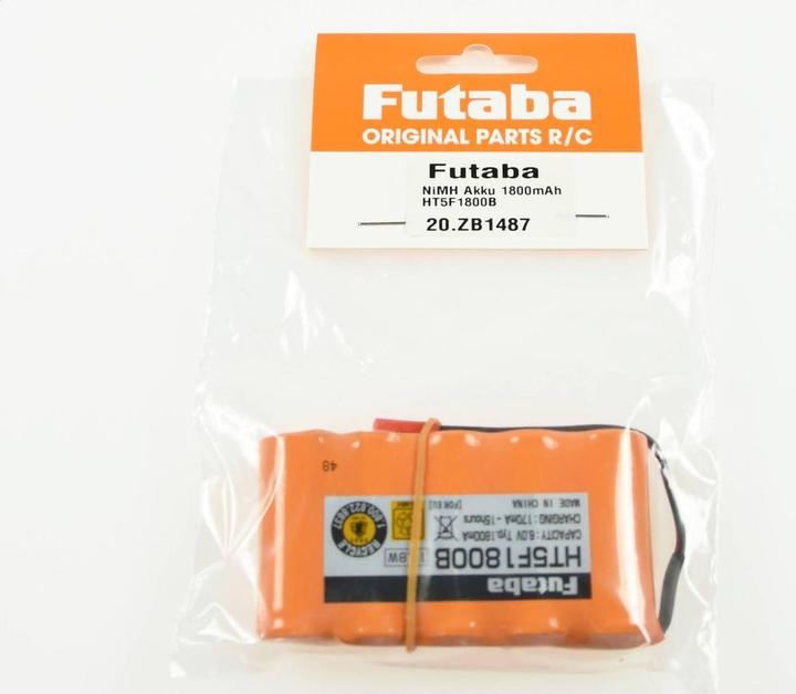 Immagine prodotto Futaba Batteria del trasmettitore NiMh 1800 mAh 6V per T4PK, 4PX, 14SG (6 V, 1800 mAh)