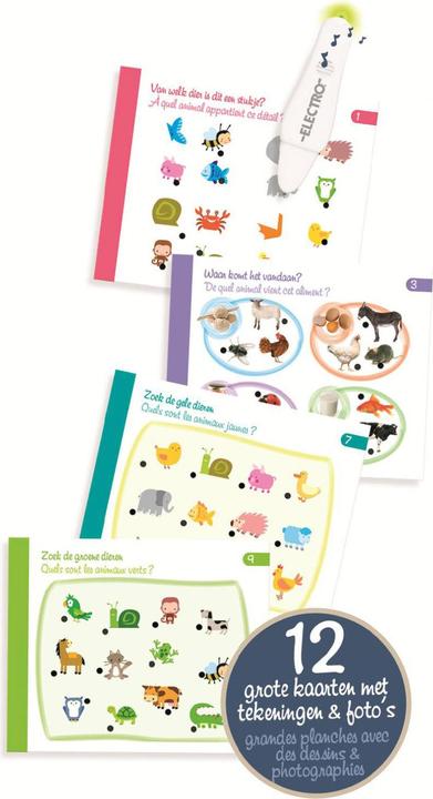 Produktbild Jumbo Electro Wonderpen Entdecken Tiere (Niederländisch, 2 Jahre)