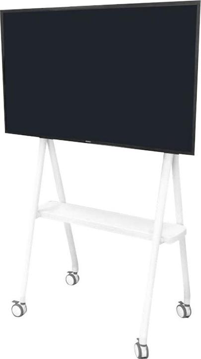 Produktbild Neomounts NS-M1500WHITE ist ein mobiler Bodenständer für Flachbild-Fernseher bis (65", 50 kg)