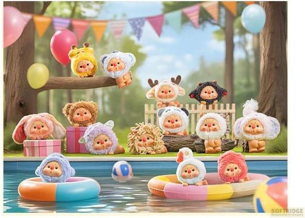 Actual product image Jotoys Oyo: Animal Party Mini Series Blind Box Figur 5 - 7 cm Display (12)